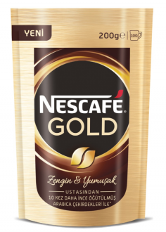 Nescafe Gold Hazır Kahve 200 gr (200 gr / Doypack) — ürün görseli 1