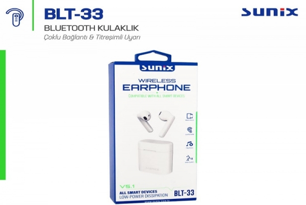 Sunix BLT33 Tam Kablosuz Kulaklık — ürün görseli 3
