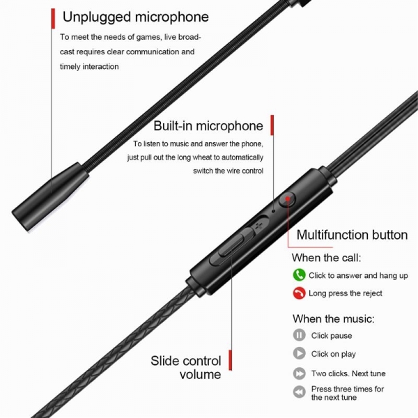 Lenovo H105 Kablolu Kulaklık — ürün görseli 5