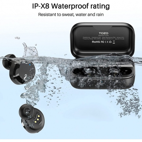 Tozo T12 Pro Tam Kablosuz Kulaklık — ürün görseli 4