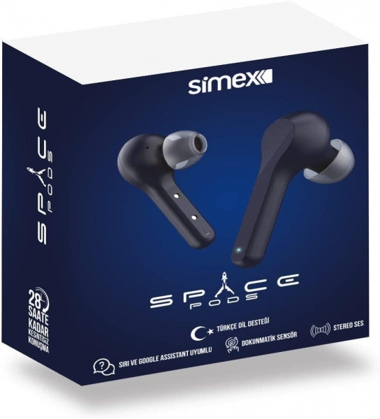 Simex Space Pods Tam Kablosuz Kulaklık (TWS-21) — ürün görseli 4