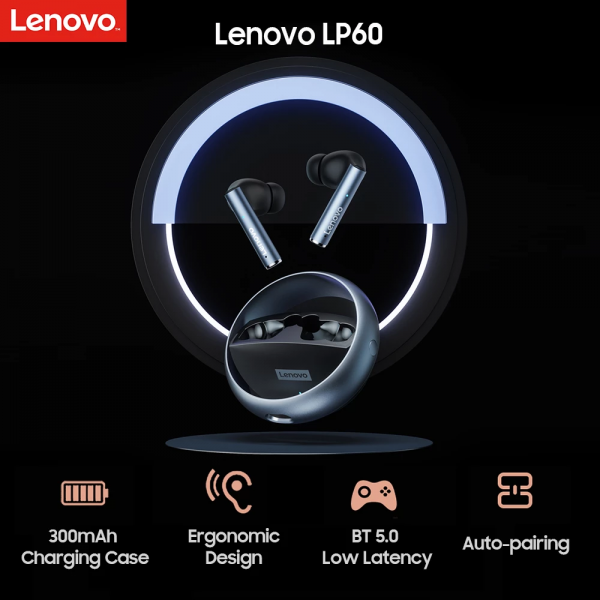 Lenovo LP60 Tam Kablosuz Kulaklık — ürün görseli 3