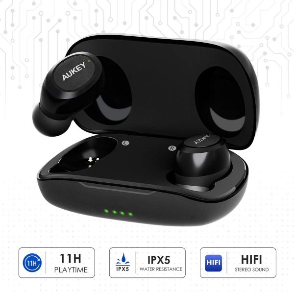 Aukey EP-T16S Tam Kablosuz Kulaklık — ürün görseli 2