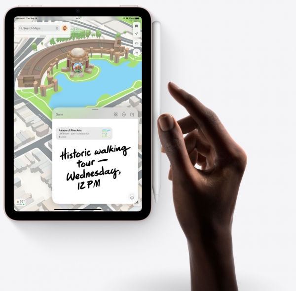 Apple iPad Mini 6 Tablet (4 GB / 64 GB) (MLWL3TU/A) — ürün görseli 5