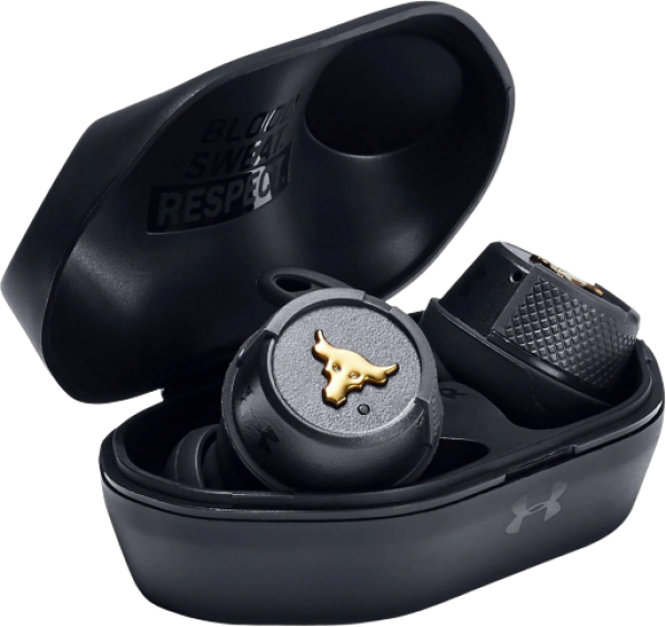 JBL UA True Wireless Flash The Rock Tam Kablosuz Kulaklık (UAFLASHROCKBLK)