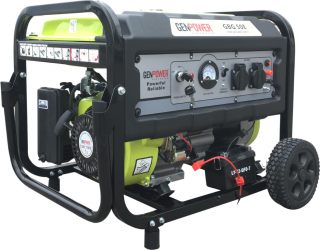 Genpower GBG-50E Benzinli Jeneratör (İpli / Marşlı / Elektrikli)