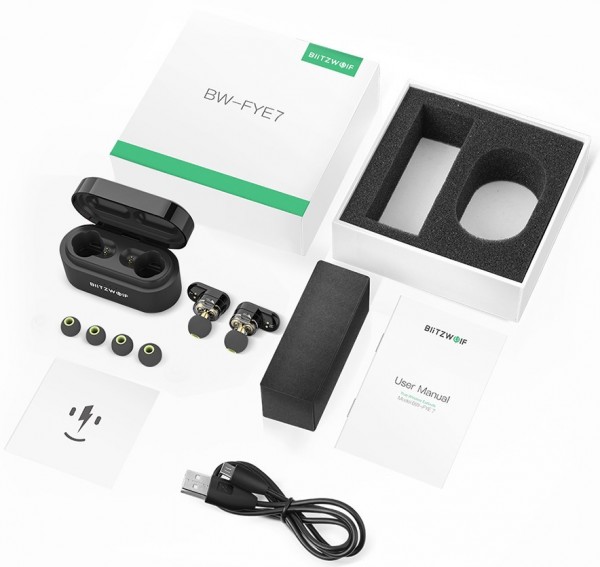 BlitzWolf BW-FYE7 Tam Kablosuz Kulaklık — ürün görseli 3