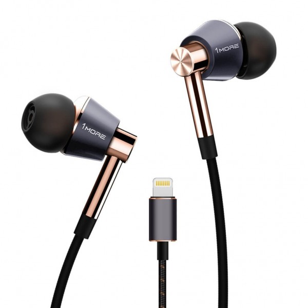 1MORE Triple Driver Lightning In-Ear Kablolu Kulaklık (E1001L) — ürün görseli 2