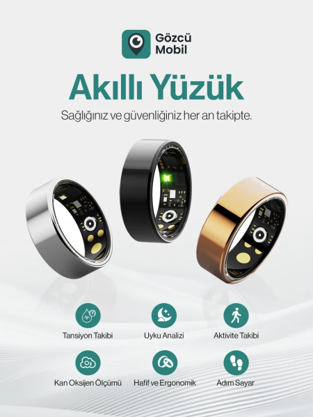 Gözcü Akıllı Yüzük — ürün görseli 2