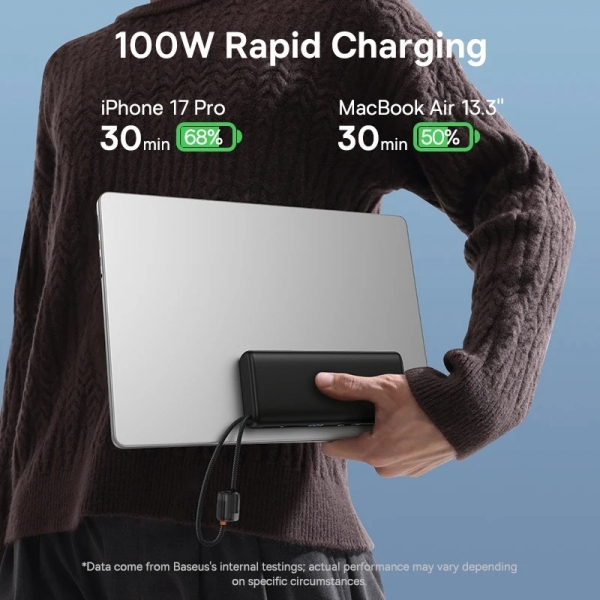 Baseus EnerFill FC41 100W 20000 mAh Powerbank (E0028N) — ürün görseli 8