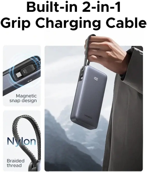 Ugreen 55988B Nexode 45W 20000 mAh Powerbank (PB536) — ürün görseli 11