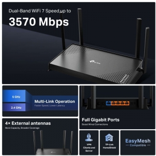 TP-Link Archer BE220 Router — ürün görseli 3