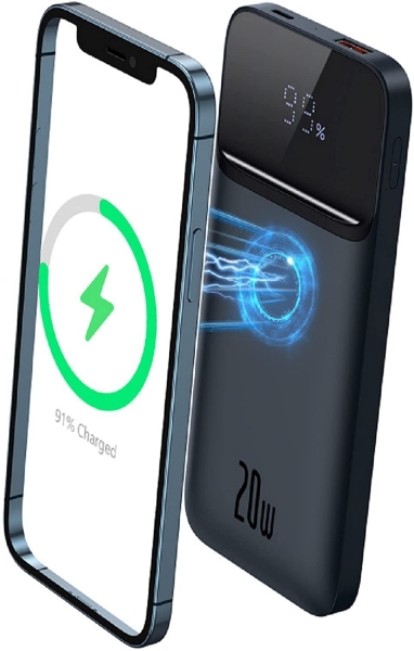 Baseus Mgsafe 20W Wireless 10000 mAh Powerbank (PPCXW10) — ürün görseli 7