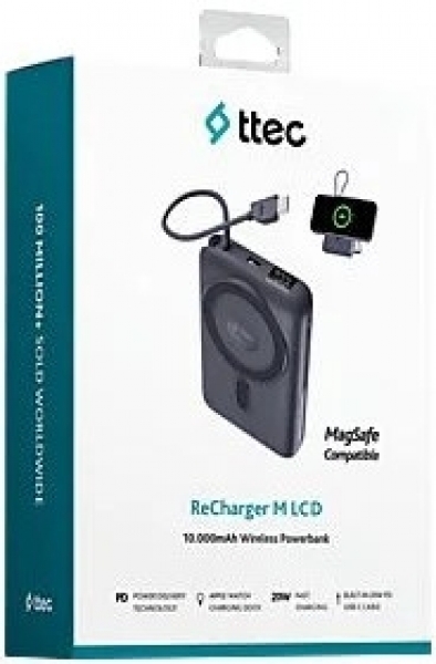 ttec ReCharger M LCD 10000 mAh Powerbank (2BB230GR) — ürün görseli 6