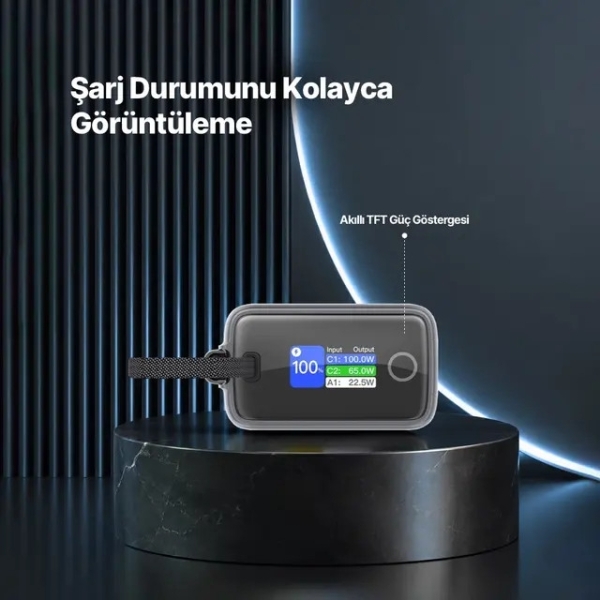 ttec ReCharger Pro Max TFT 100W 25000 mAh Powerbank (2BB274G) — ürün görseli 8