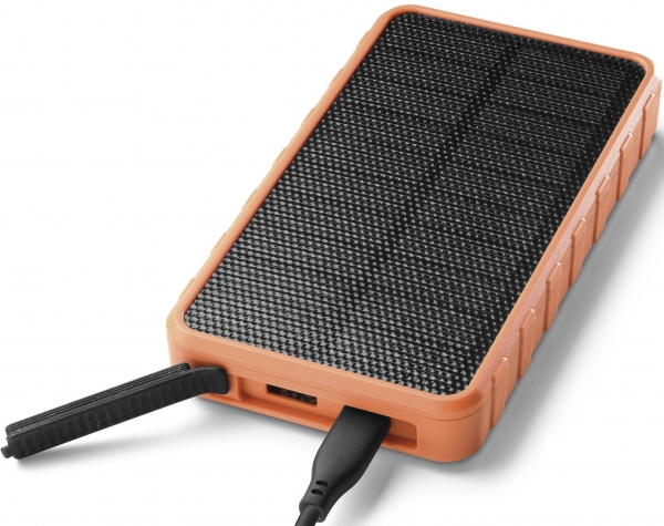 Cellularline Solar 10000 mAh Powerbank (PBSOLAR10000O) — ürün görseli 4