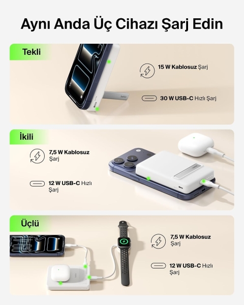 Belkin BoostCharge Slim 10000 mAh Powerbank (BPD016) — ürün görseli 8