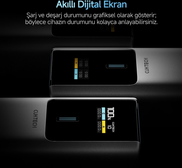 Cuktech 10 150W 10000 mAh Powerbank (PB100P) — ürün görseli 6