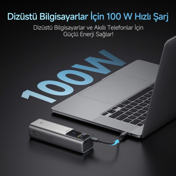Cuktech 10 150W 10000 mAh Powerbank (PB100P) — ürün görseli 4