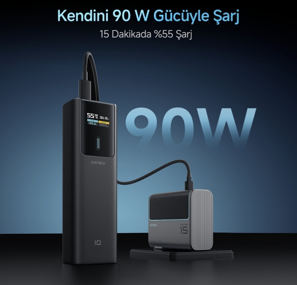 Cuktech 10 150W 10000 mAh Powerbank (PB100P) — ürün görseli 8