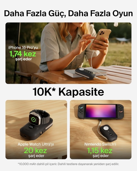Belkin BoostCharge Pro 45W 10000 mAh Powerbank (BPD012) — ürün görseli 5