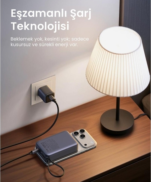 Ugreen Zapix 55450B 30W 20000 mAh Powerbank (PB567) — ürün görseli 7