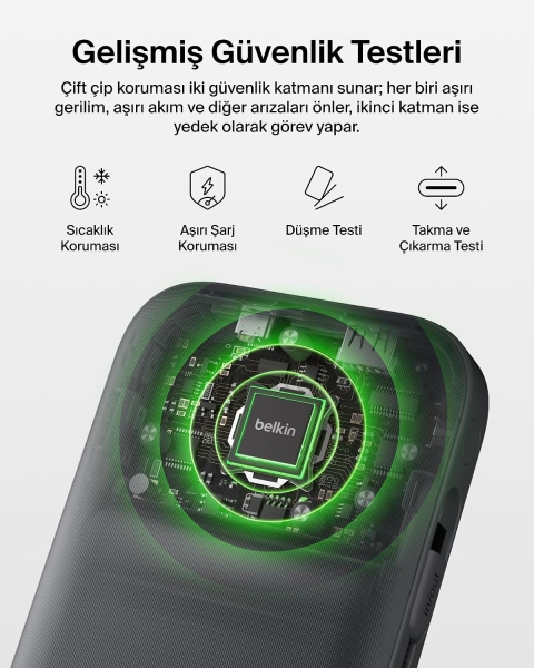 Belkin UltraCharge Pro Laptop 240W 27000 mAh Powerbank (BPB040HQCH) — ürün görseli 9
