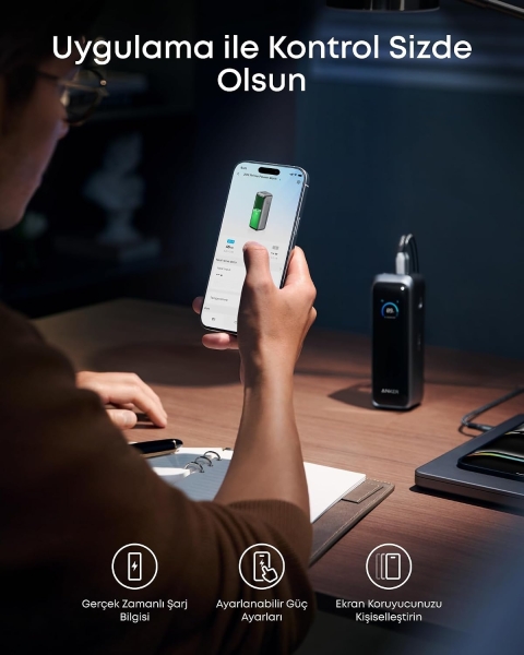 Anker Prime 220W 20100 mAh Powerbank (A110BH11) — ürün görseli 6