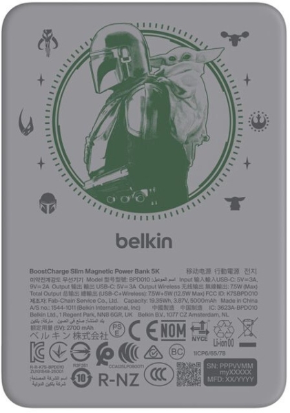 Belkin BoostCharge Slim 5000 mAh Powerbank (BPD010) — ürün görseli 4