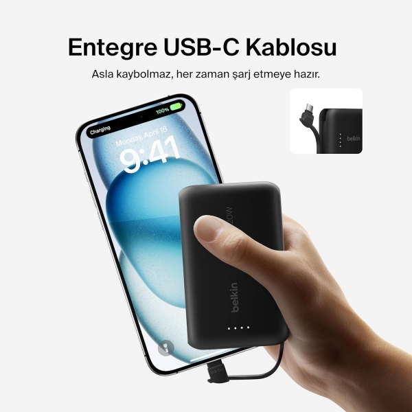 Belkin BoostCharge BPB021 10000 mAh Powerbank — ürün görseli 7