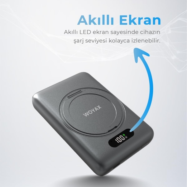 Deji Woyax WY-10 MAG-ST 10000 mAh Powerbank — ürün görseli 4