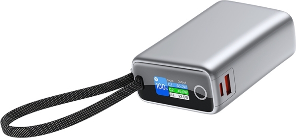 ttec ReCharger Pro Max TFT 65W 20000 mAh Powerbank (2BB273G) — ürün görseli 4