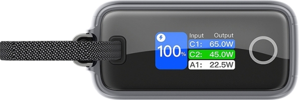 ttec ReCharger Pro Max TFT 65W 20000 mAh Powerbank (2BB273G) — ürün görseli 3