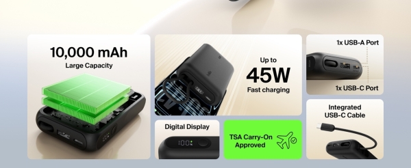 Belkin UltraCharge 45W 10000 mAh Powerbank (BPB029) — ürün görseli 7