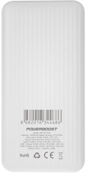 PowerBoost Prime 110 10000 mAh Powerbank (PB-TP110) — ürün görseli 6