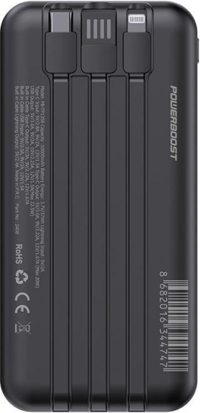 PowerBoost Night 135B 10000 mAh Powerbank (PB-TP135B) — ürün görseli 7
