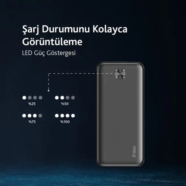 ttec ReCharger 10000 mAh Powerbank (2BB234S) — ürün görseli 6