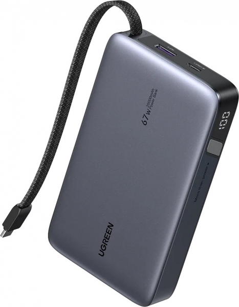 Ugreen 55996B Nexode 67W 20000 mAh Powerbank (PB550)
