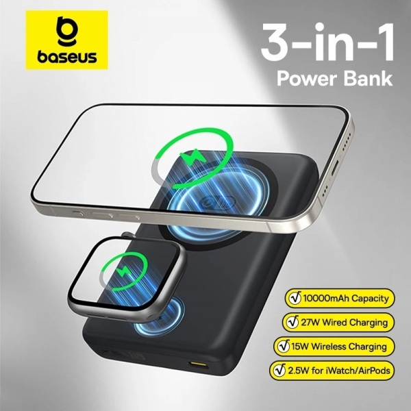 Baseus EnerFill FT11 10000 mAh Powerbank (PPCX2-1027W) — ürün görseli 5