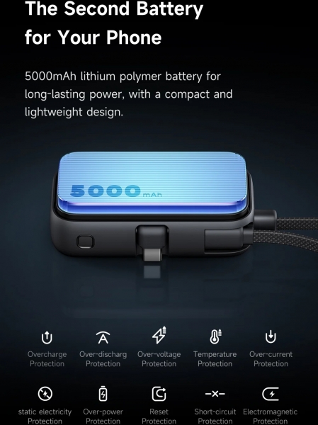 Mcdodo MC-776 22.5W 5000 mAh Powerbank (MC-7760) — ürün görseli 12