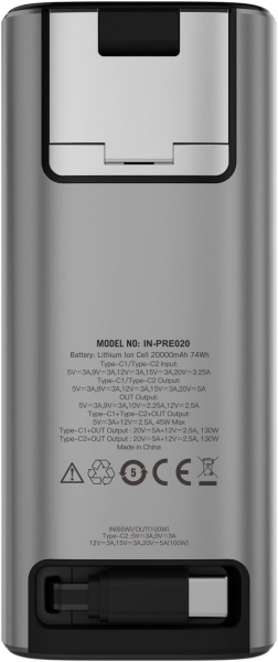 Intouch Ultra 130W 20000 mAh Powerbank (IN-PRE020) — ürün görseli 4