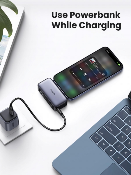 Ugreen Nexode 35338 Mini 22.5W 5000 mAh Powerbank (PB503) — ürün görseli 4