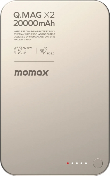 Momax Q.Mag X2 20000 mAh Powerbank (IP120) — ürün görseli 2