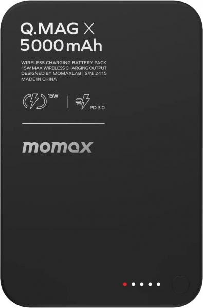 Momax Q.Mag X 5000 mAh Powerbank (IP116) — ürün görseli 5