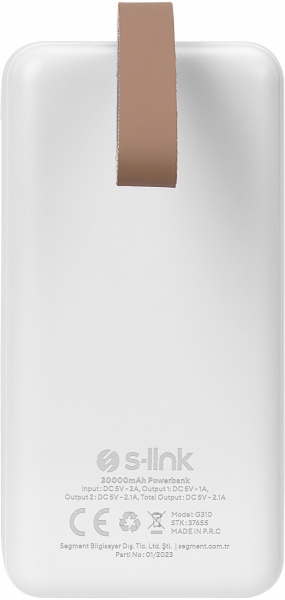 S-link G310 30000 mAh Powerbank — ürün görseli 10