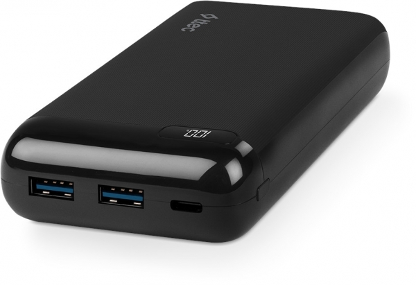 ttec PowerSlim Pro LCD PD 20000 mAh Powerbank (2BB186S)