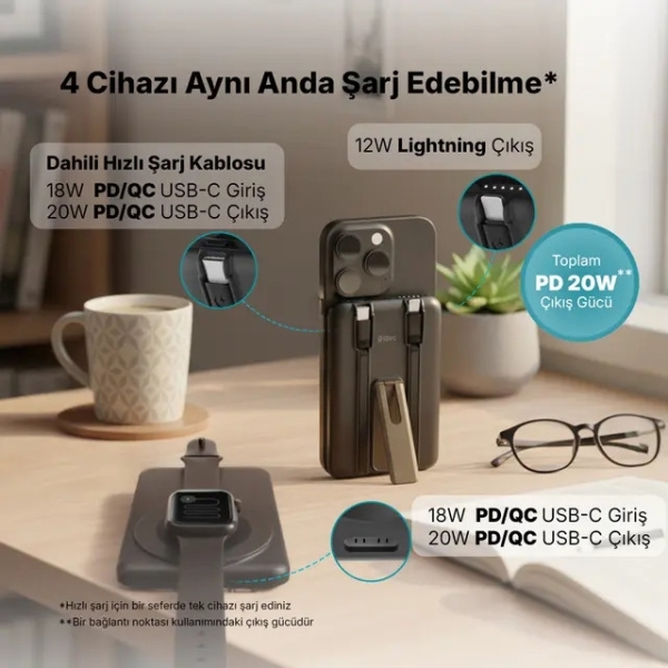 ttec ReCharger M 5000 mAh Powerbank (2BB236S) — ürün görseli 8