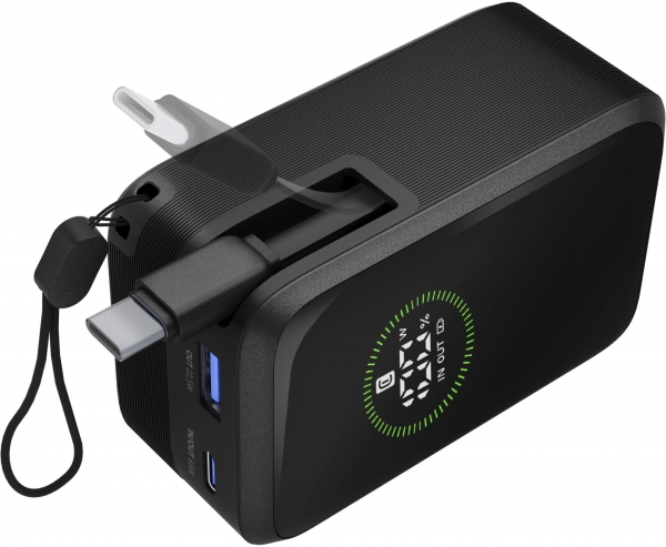 Cellularline Roller 20000 20000 mAh Powerbank (PBROLL20000K) — ürün görseli 2