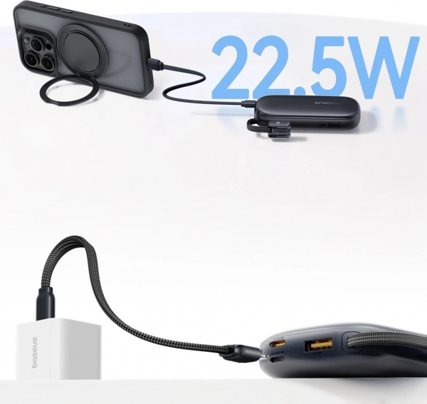 Baseus EnerFill FC21 Qpow 3 Ultra 22.5W 10000 mAh Powerbank (E0027L00) — ürün görseli 8