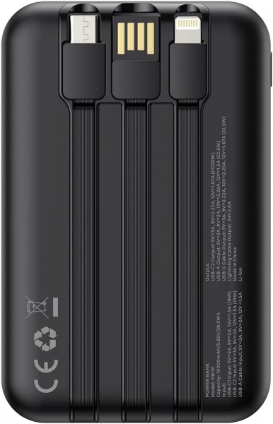 Hkm Tech Power Nano 22.5W 10000 mAh Powerbank (HKM-PB101) — ürün görseli 9